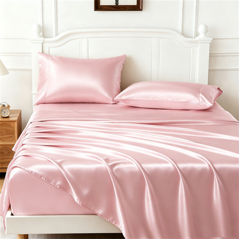 Luxury Mulberry Silk Bed Sheet - Luxury Skincare Sets 评论和价格