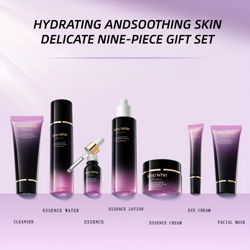 Luxurious and Elegant Nine-Pie - Luxury Skincare Sets 评论和价格