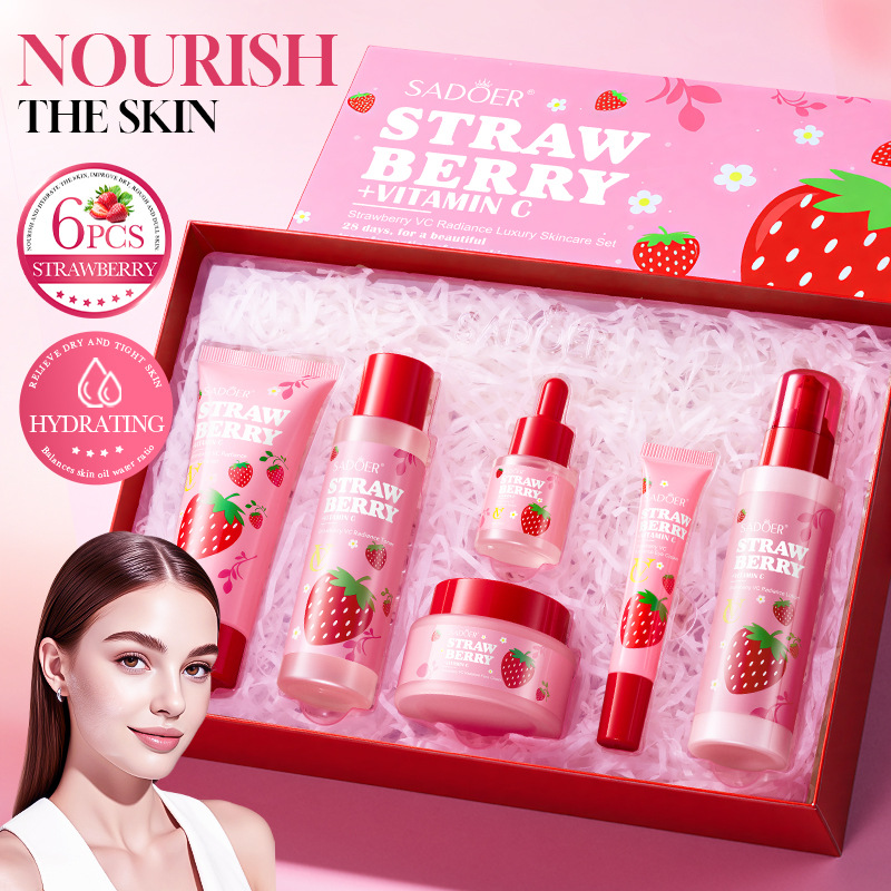 Strawberry VC Brightening Luxu - Luxury Skincare Sets 评论和价格