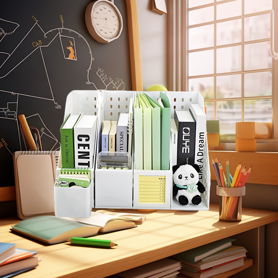 4pcs Desktop Organizer Set: Ma - Luxury Skincare Sets 评论和价格