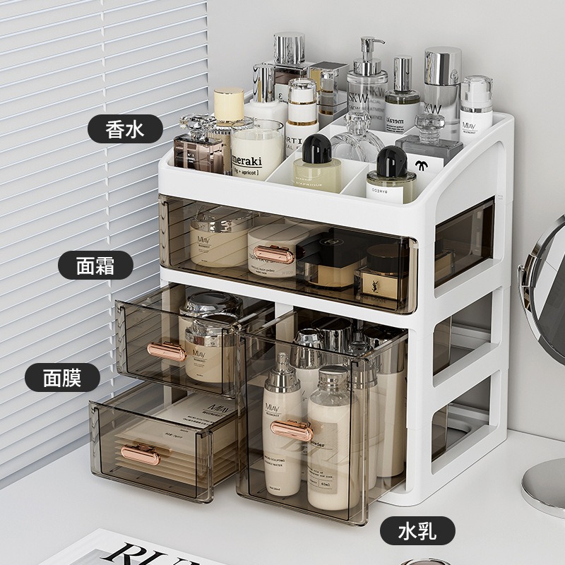 Desktop Cosmetics Storage Box, - High Luxury Skincare 评论和价格